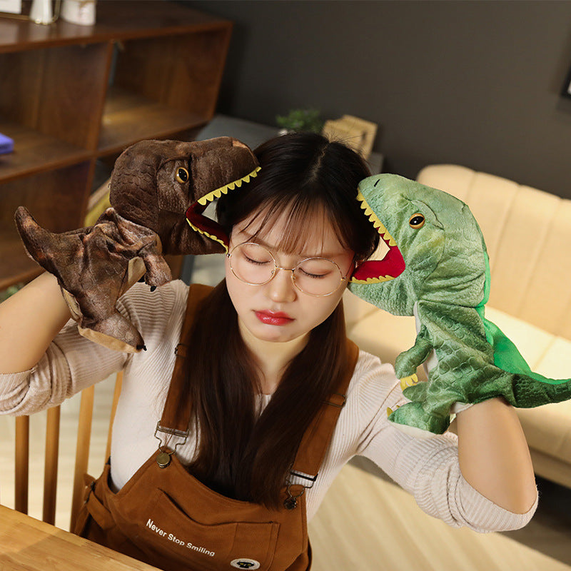 Plush Dinosaur Hand Puppet