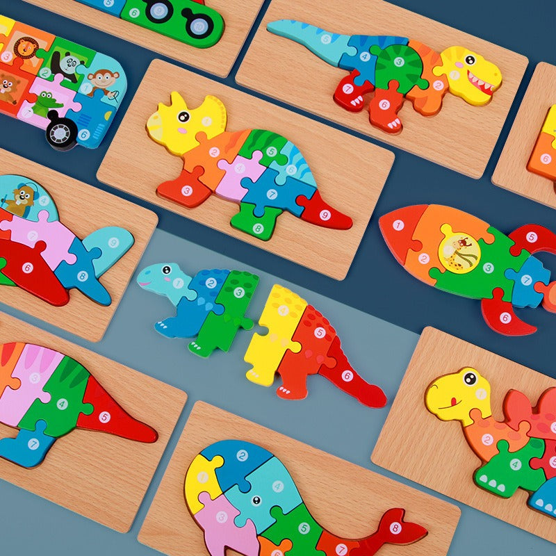 3D Wooden Puzzle