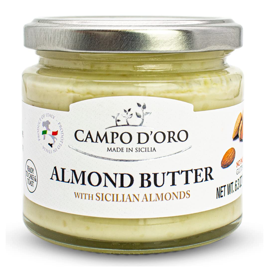 Campo D'Oro, Almond Butter Sweet Cream Spread 6.35 oz.