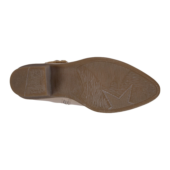 Avery Beige Western Booties