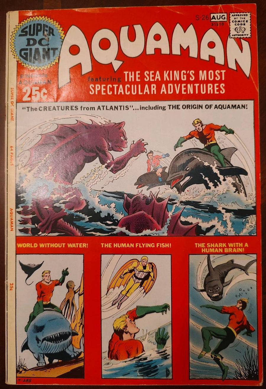 AquaMan # S-26 Comic Book