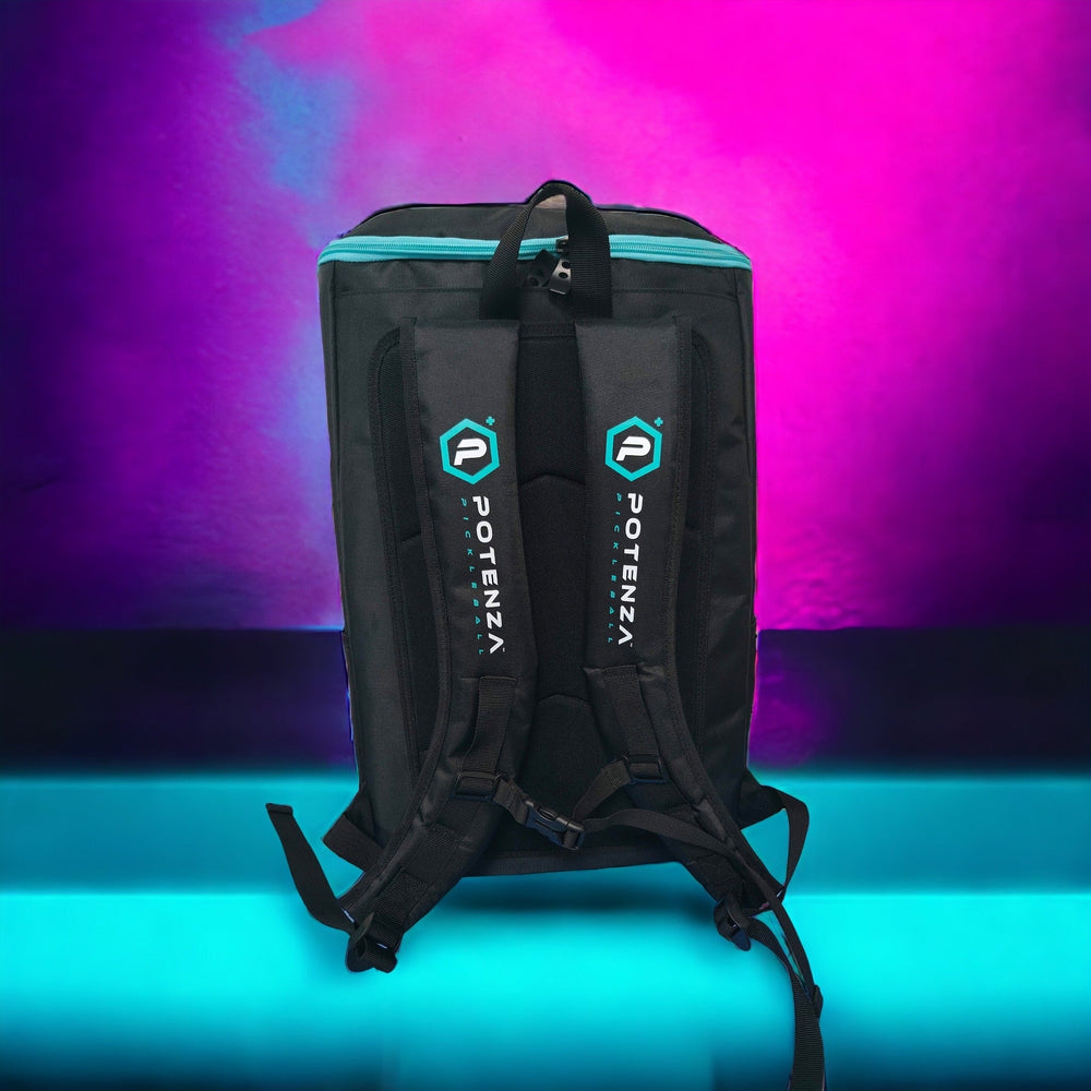 Pro Player Logo Bag (Holds 4-5 Paddles) Back View.
