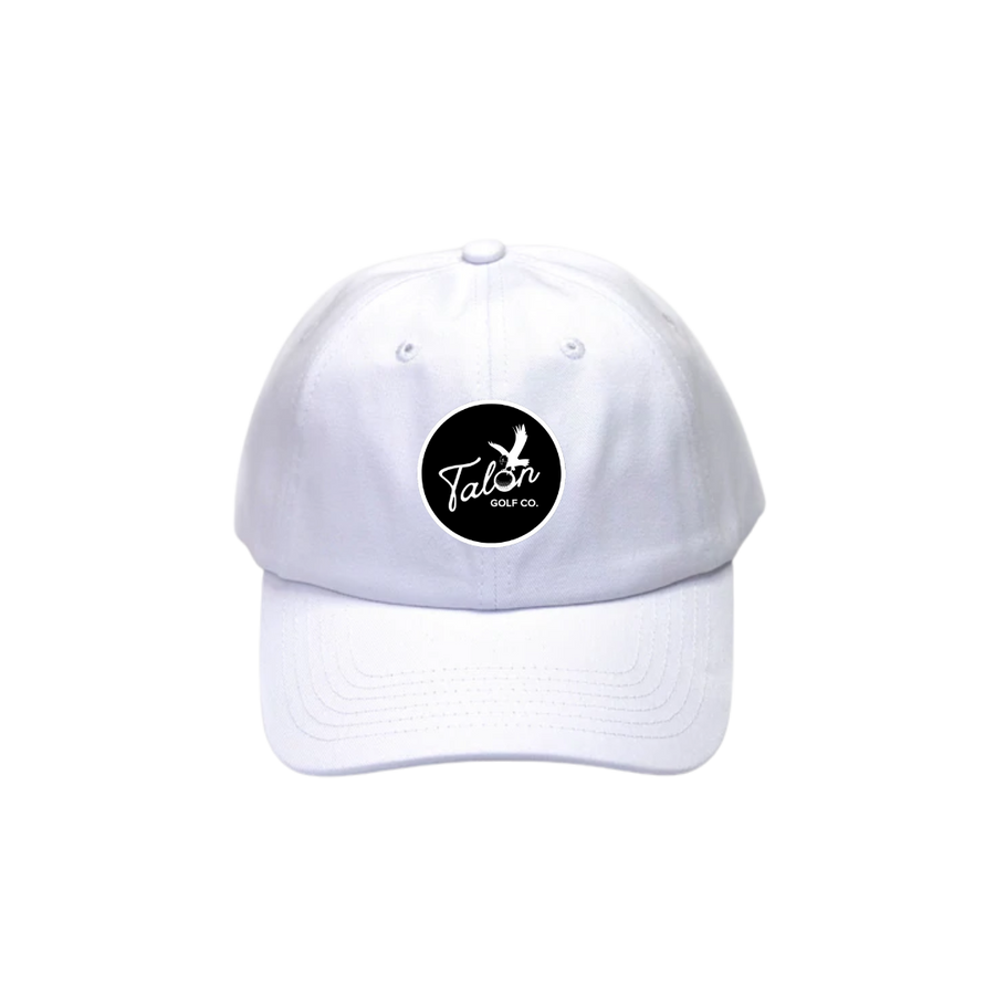 Baseball Hat White Logo