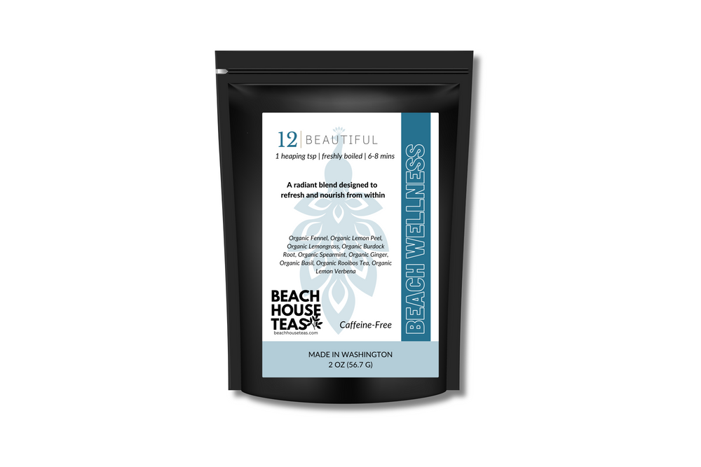 Beach Wellness Beautiful Tea Bag