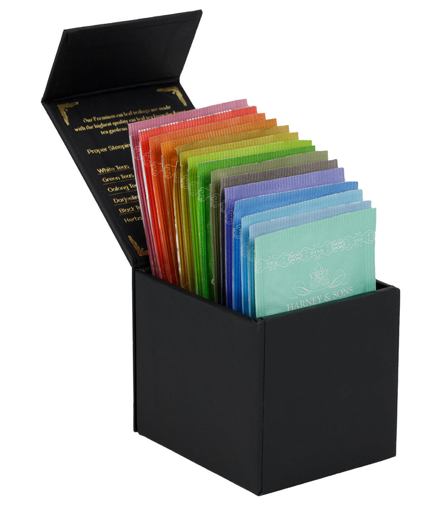 Harney Heritage Teabag Sampler Black Box of Teas
