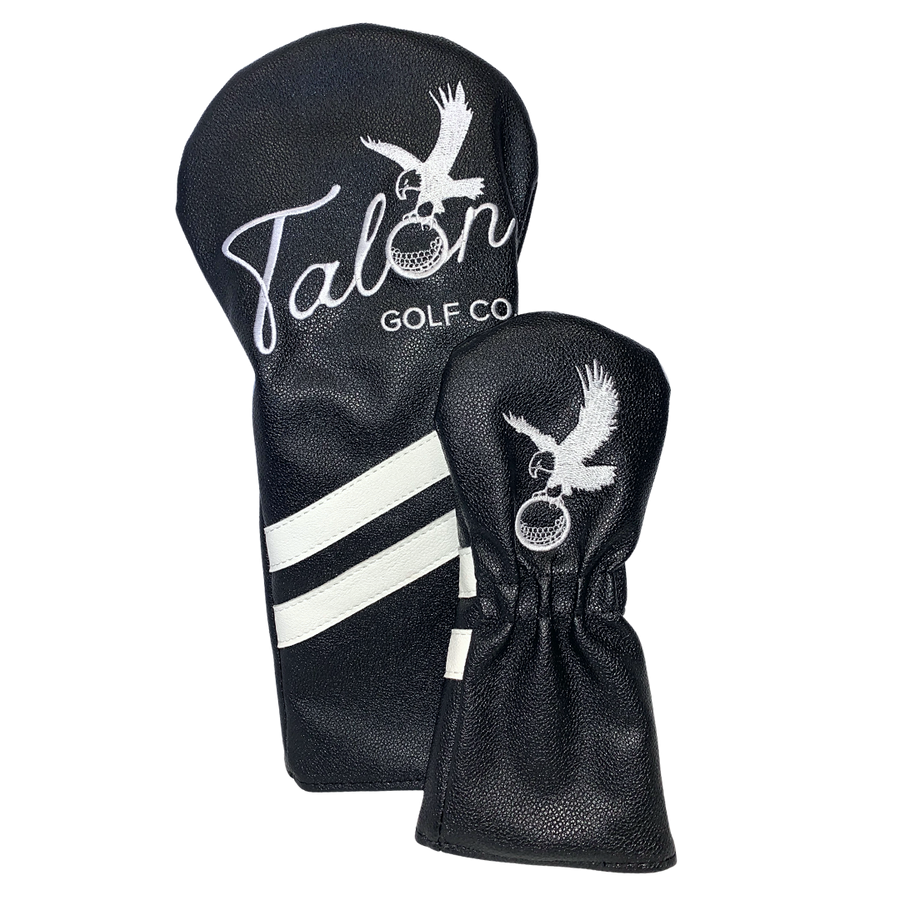 Talon Black and White Headcover 2 Pack
