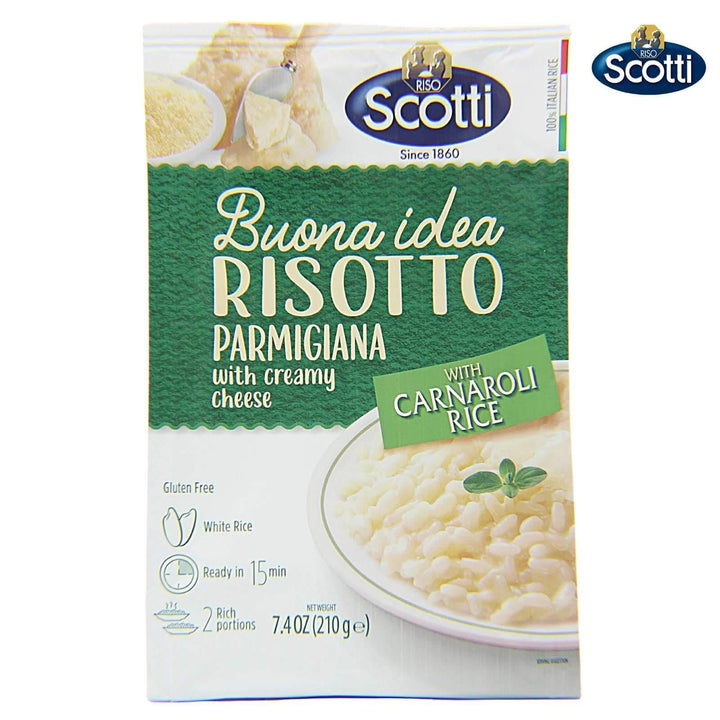 Riso Scotti, Buona Idea Ready Risotto 15 Minute, 7.4 oz. (Parmigiana)