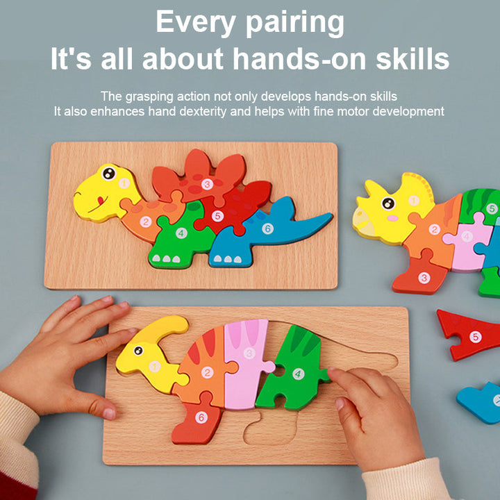 3D Wooden Puzzle