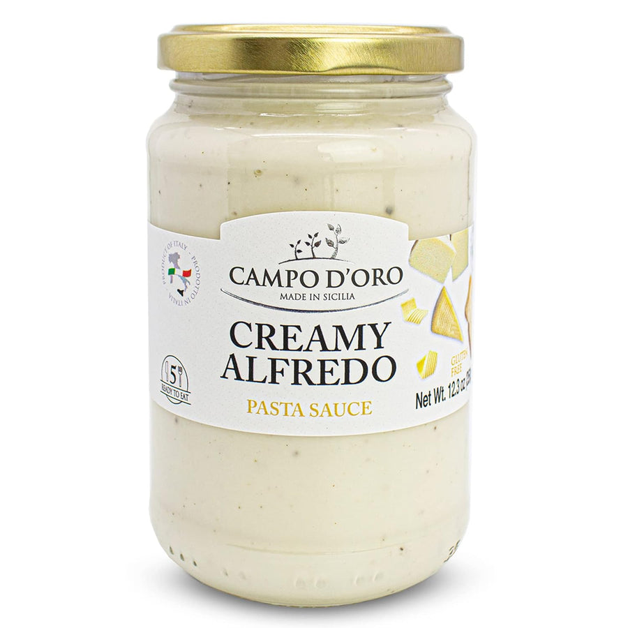 Campo D'Oro, Creamy Alfredo Pasta Sauce, 12.3 oz. (348g)