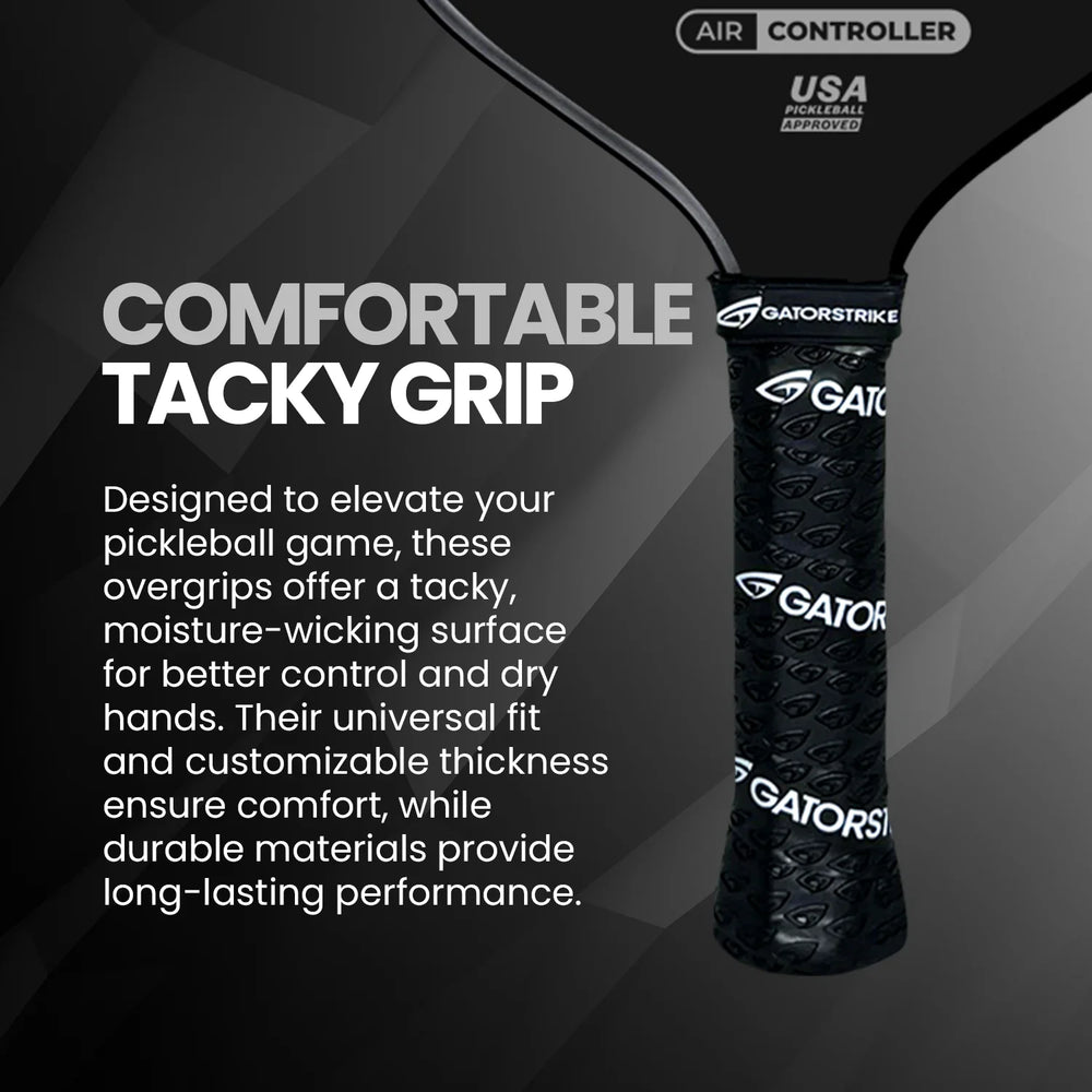 GATORSTRIKE™ Vincimus Air Controller Pickleball Paddle Details.