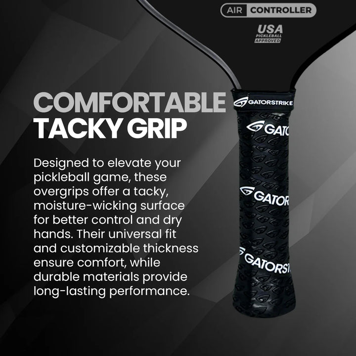 GATORSTRIKE™ Vincimus Air Controller Pickleball Paddle Details.