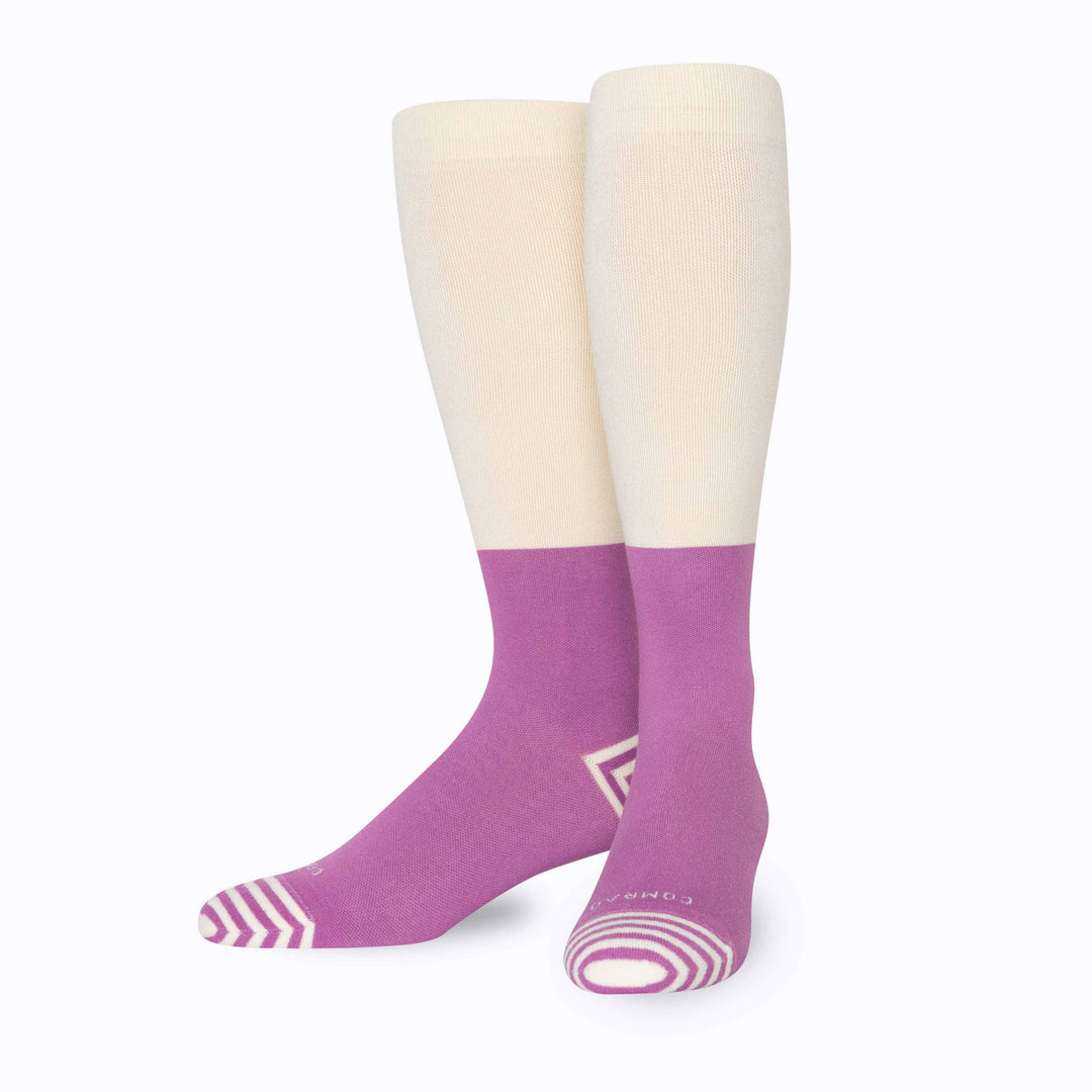 Cloud Cotton Compression Socks – Color Block