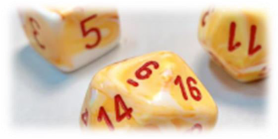 Chessex Festive Sunburst (Multiple Options) *read description*