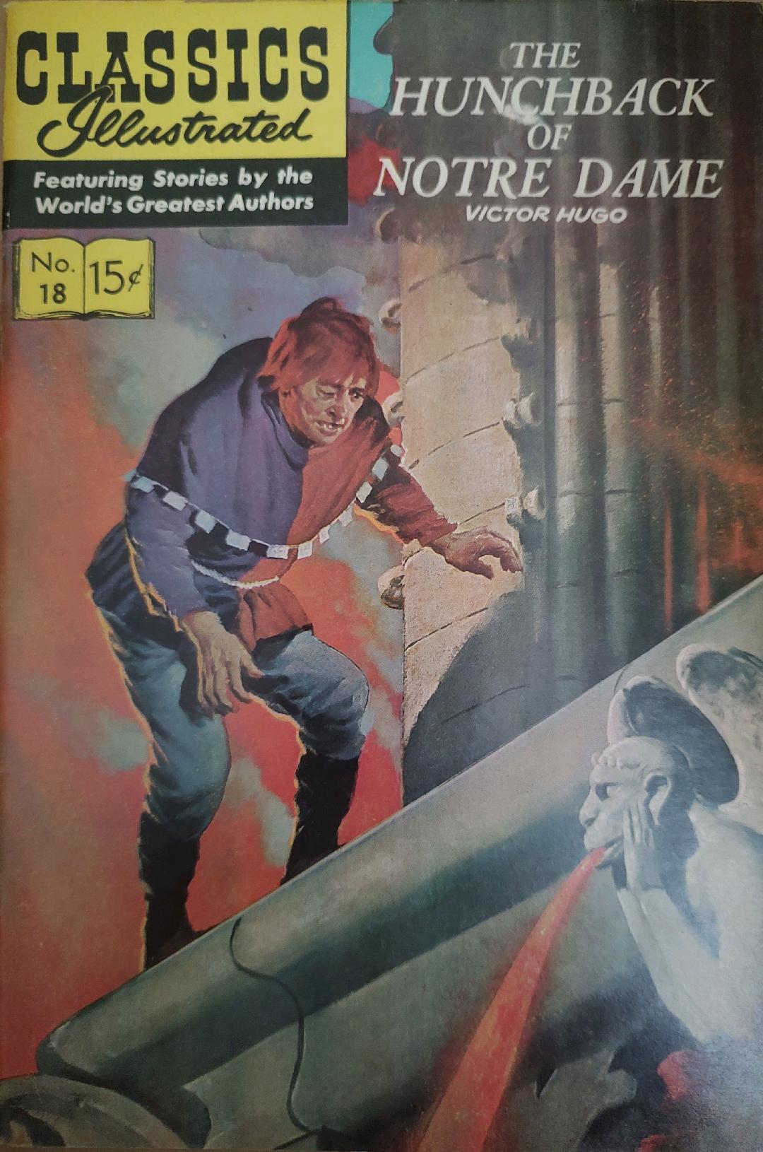 Classics Illustrated Classic Comics #18 Edition 16. The Hunchback of Notre Dame Comic Book