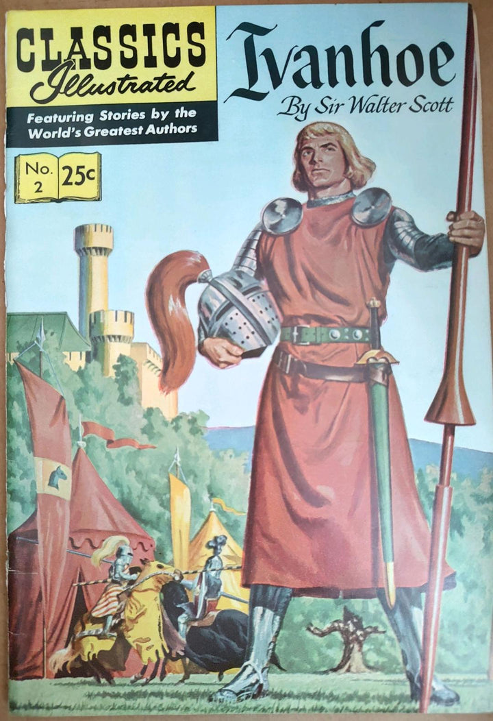 Classics Illustrated Classic Comics #2 Ivanhoe Edition #25 Comic Book