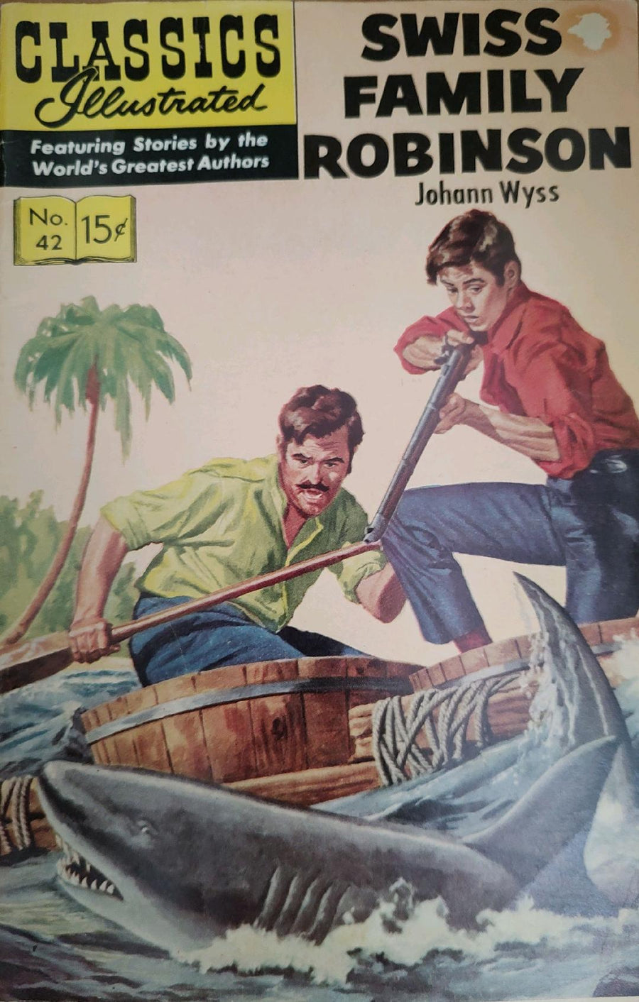 Classics Illustrated Classic Comics #42 Swiss Family Robinson Edition #11 Comic Book