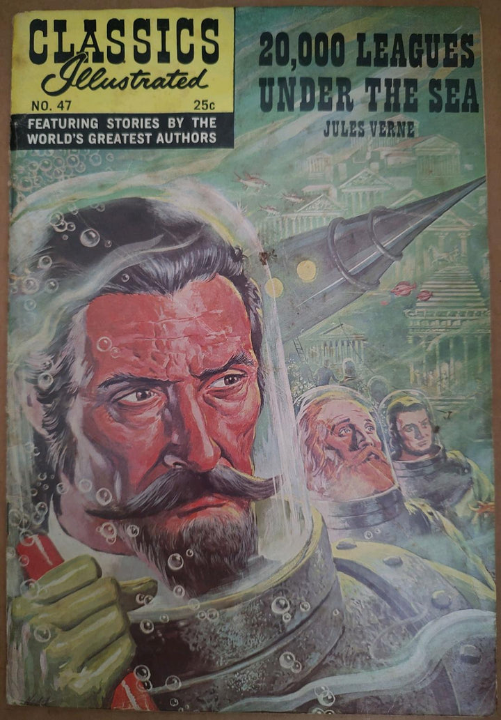 Classics Illustrated Classic Comics #47 Edition #17 20,000 Leagues Under the Sea Comic Book