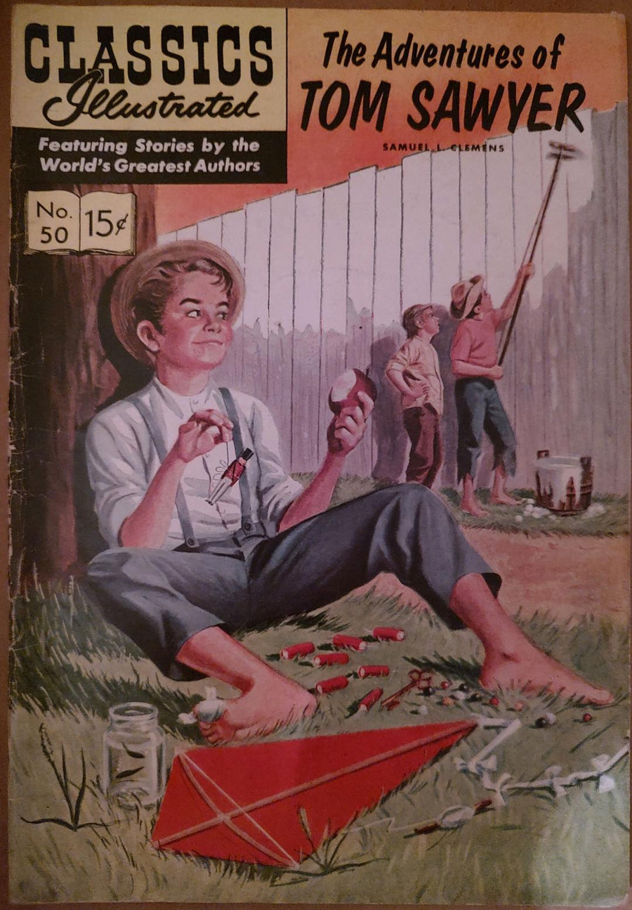 Classics Illustrated Classic Comics #50 The Adventures of Tom Sawyer Comic Book