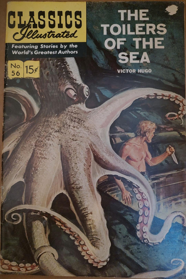 Classics Illustrated Classic Comics #56 The Toilers of the Sea Edition #2 Comic Book