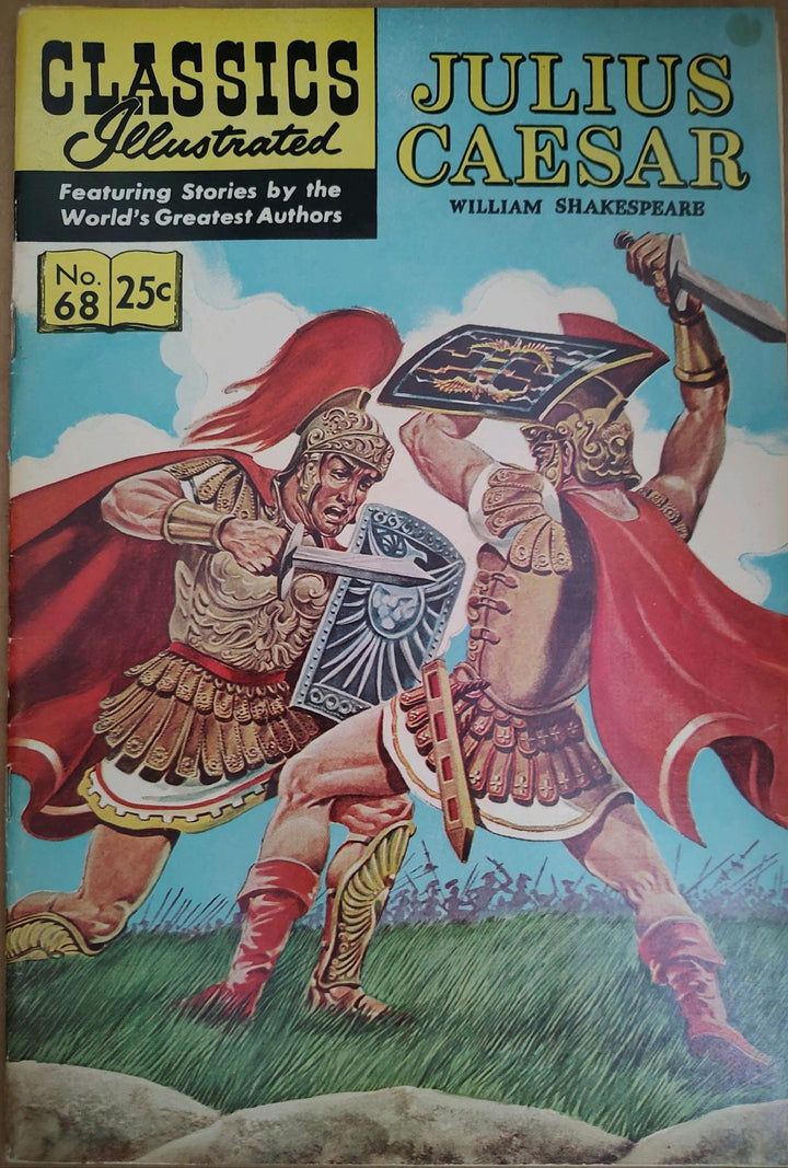 Classics Illustrated Classic Comics #68 Julius Caesar Edition #8 Comic Book