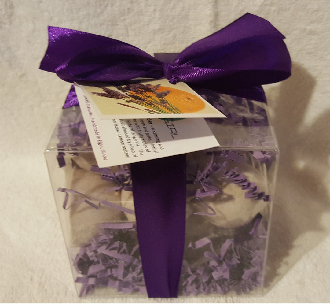 Clementine Lavender 14-Pack Bath Bomb Gift Set