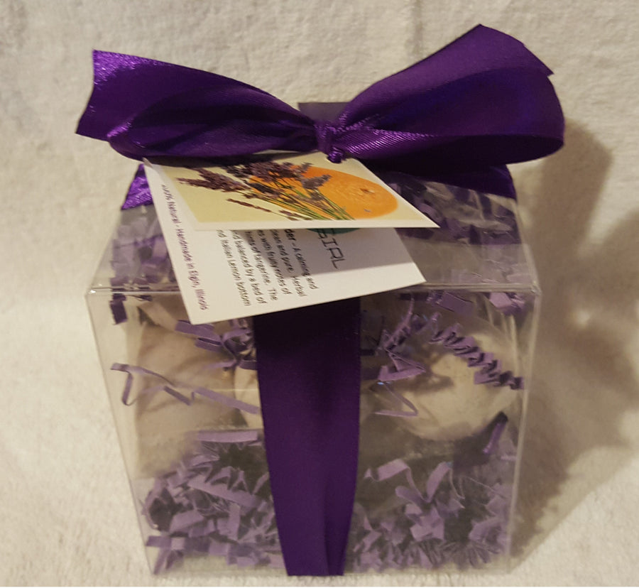 Clementine Lavender 14-Pack Bath Bomb Gift Set