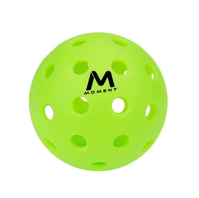 Moment SF1 -Comp Performance Pickleballs for True Gameplay 12 Balls Closeup.