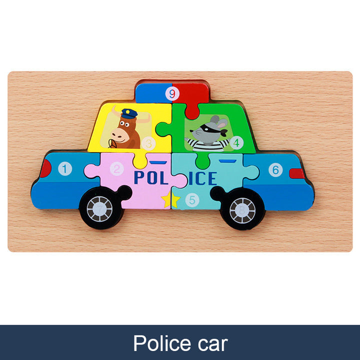 3D Wooden Puzzle