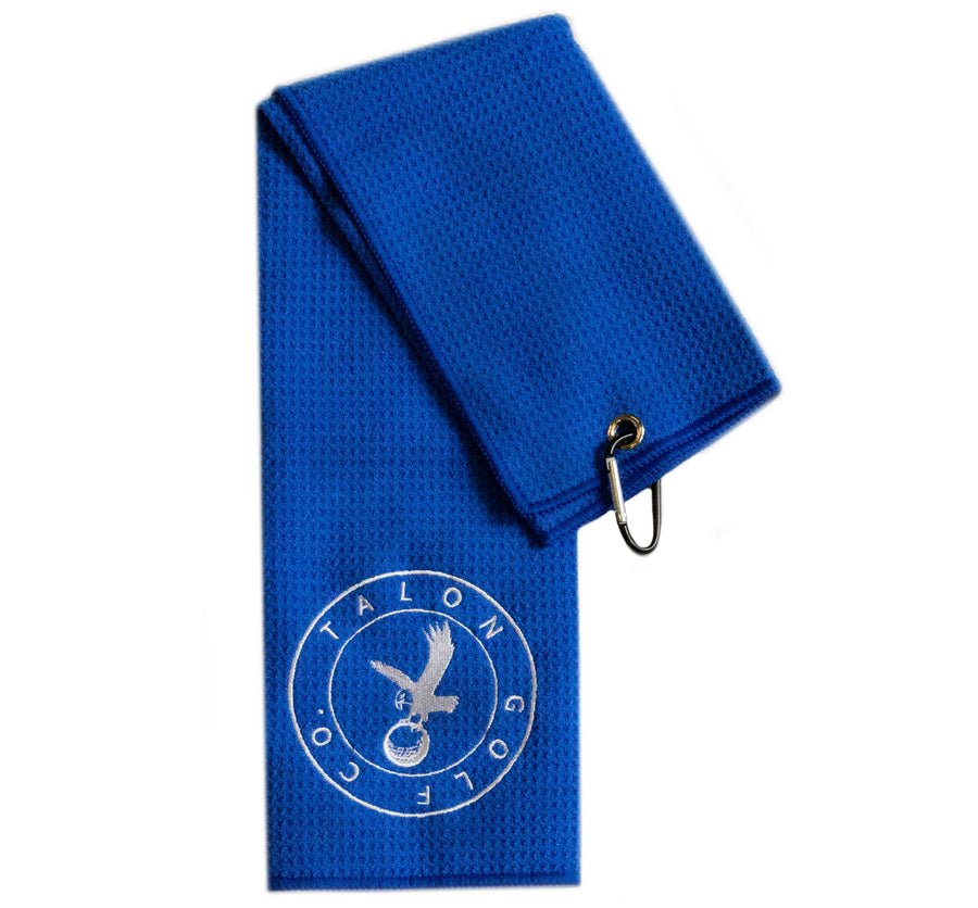 Talon Standard Golf Towel Blue