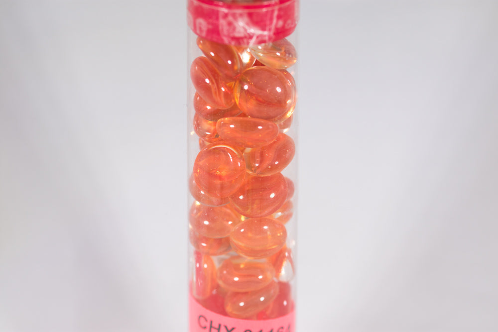 40+ Red Catseye Glass Gaming Stones Counters