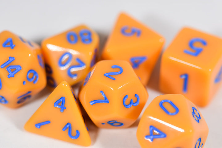 Essence of Tiger Ocean Orange w/Blue Numbers