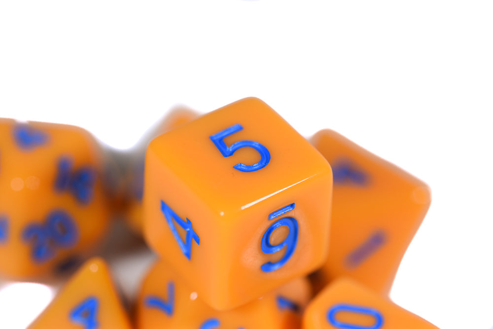 Essence of Tiger Ocean Orange w/Blue Numbers
