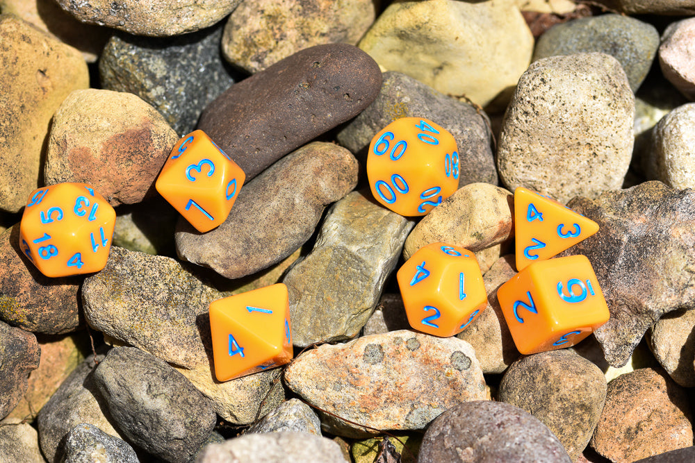 Essence of Tiger Ocean Orange w/Blue Numbers