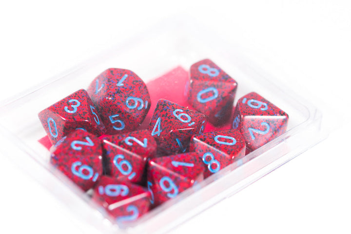 Speckled Veronica Set of Ten d10 Dice OOP