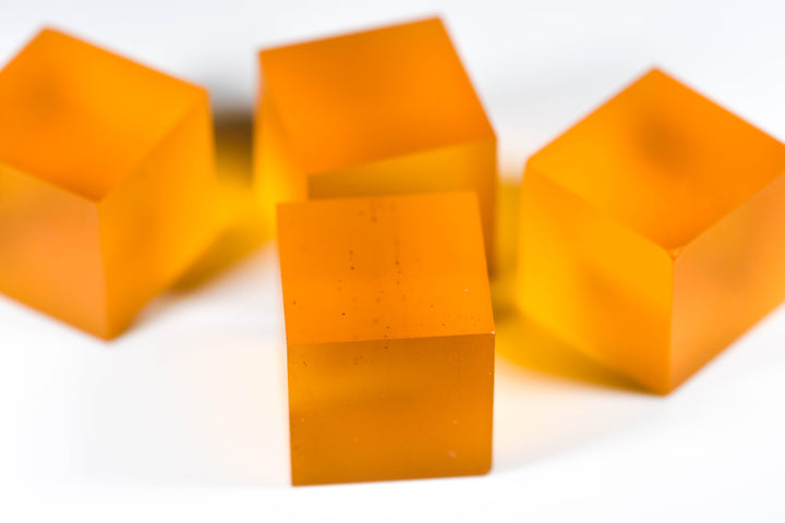 Blank Orange 19mm Casino Dice (price is per die)