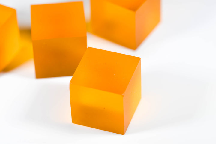 Blank Orange 19mm Casino Dice (price is per die)