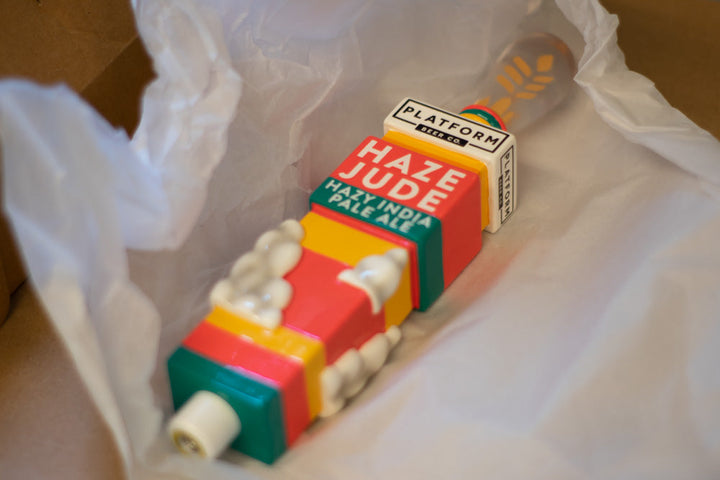 Haze Jude Tap Handle 2023 | Platform Beer Co. Tap Handle