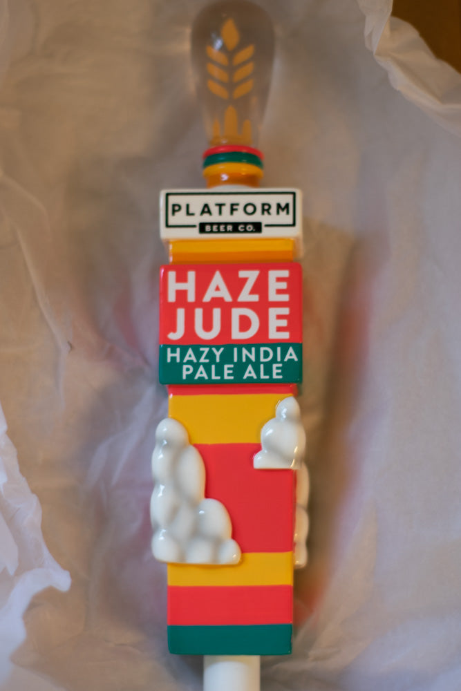 Haze Jude Tap Handle 2023 | Platform Beer Co. Tap Handle