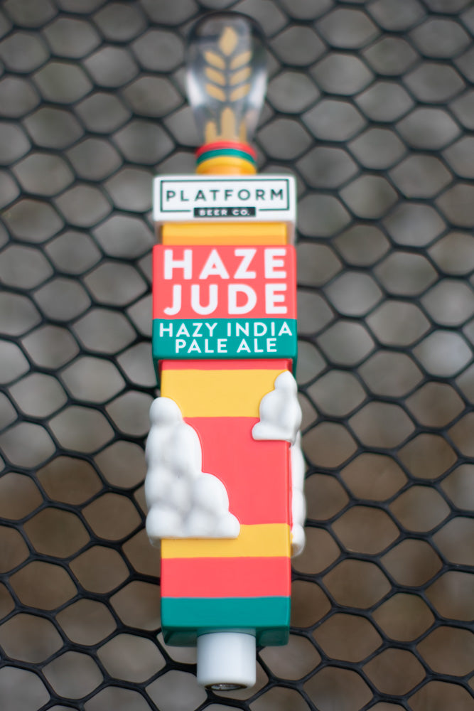 Haze Jude Tap Handle 2023 | Platform Beer Co. Tap Handle