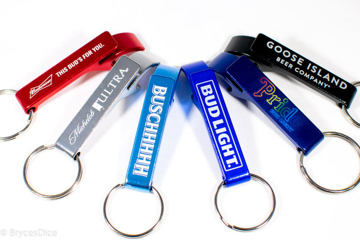 Bottle Opener Beverage Wrench Bud Light Busch Goose Island Michelob Ultra