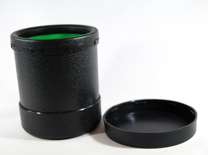 Dice Cup 3.6" D X 4"H Green Felt with Tough Plastic Exterior with Faux Leather Look and Lid