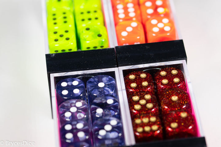 Factory-Second 16mm Dice Set d6 FS16MM Seconds | 12 Dice Block