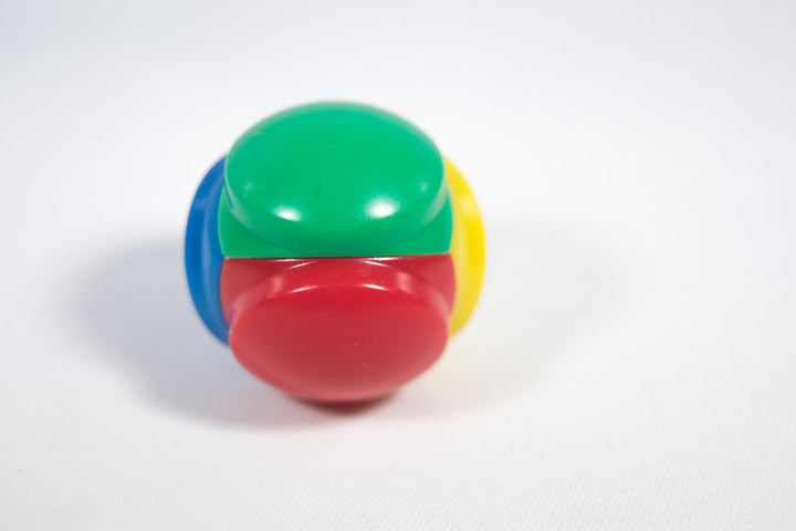 Color Selector Blue, Red, Yellow, Green Plastic D4 Koplow Dice Kids Math