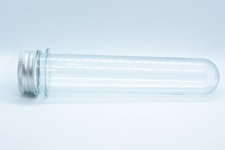 Plastic Dice Tube Vial // Can Hold 7-Dice Set // Test Tube