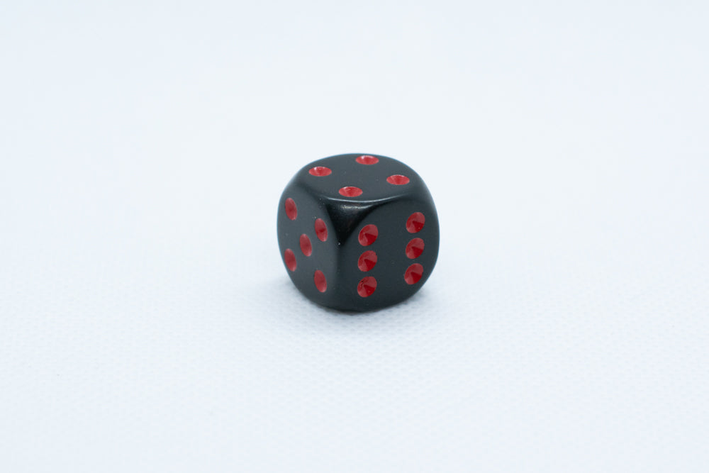 Chessex Opaque 16mm Pipped d6 Standard Dice Collection - Classic Colors - Available Individually