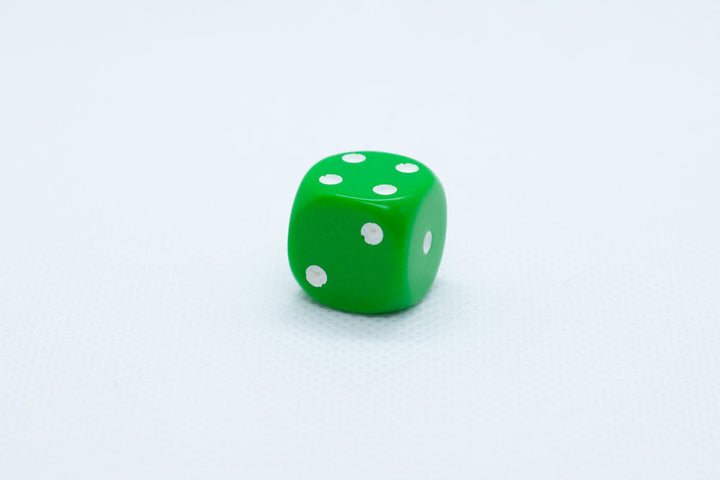 Chessex Opaque 16mm Pipped d6 Standard Dice Collection - Classic Colors - Available Individually