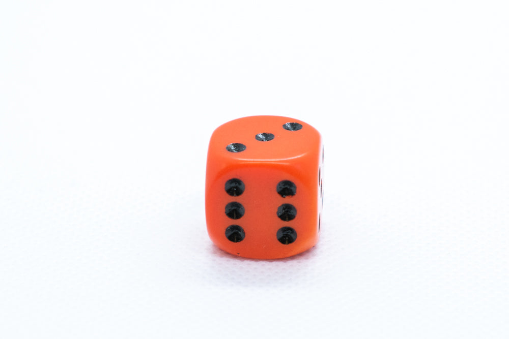 Chessex Opaque 16mm Pipped d6 Standard Dice Collection - Classic Colors - Available Individually