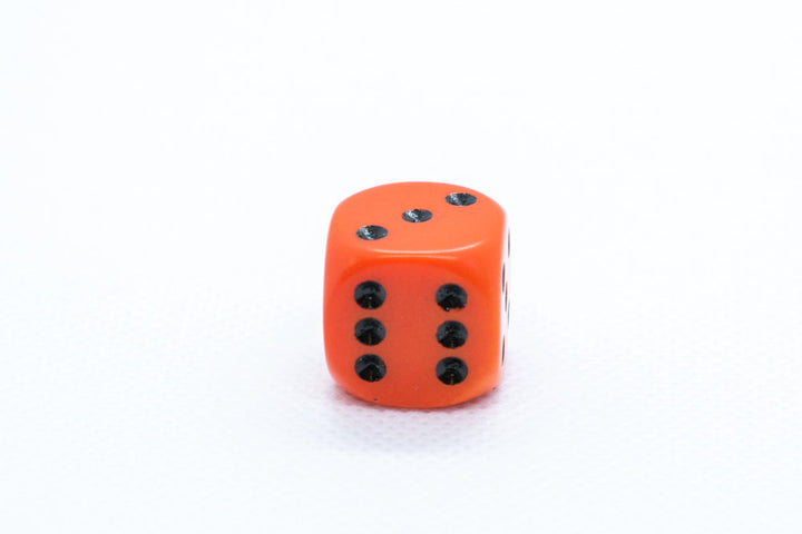 Chessex Opaque 16mm Pipped d6 Standard Dice Collection - Classic Colors - Available Individually