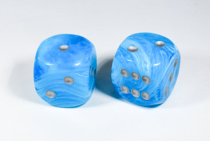 Luminary 30mm Sky w/Silver "Glow" (1 die)