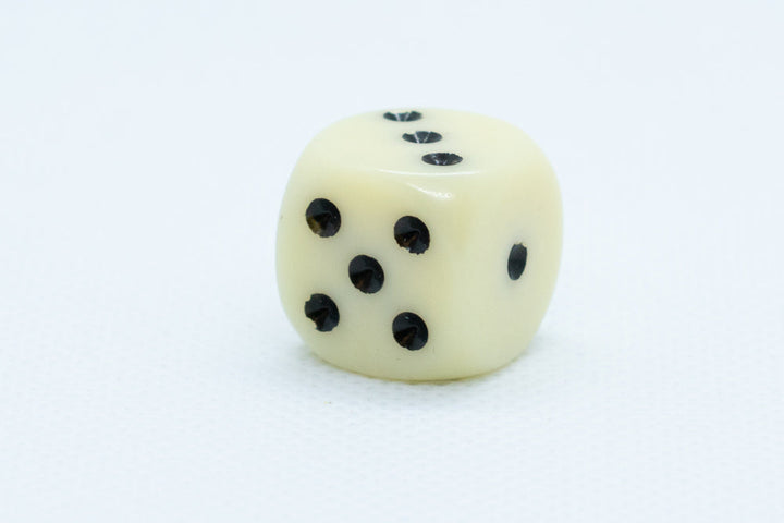 Chessex Opaque 16mm Pipped d6 Standard Dice Collection - Classic Colors - Available Individually
